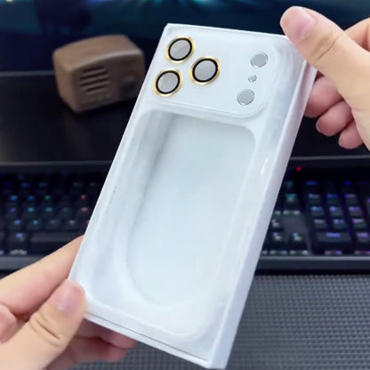 Frosted Gold Lens Armor Case