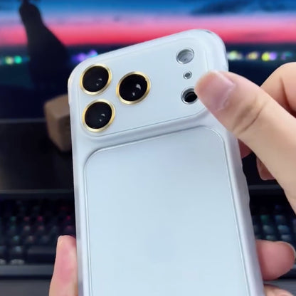 Frosted Gold Lens Armor Case