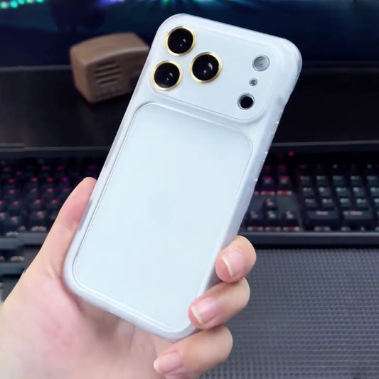 Frosted Gold Lens Armor Case