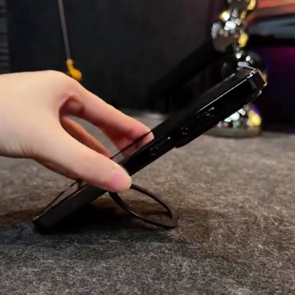 Noir Magnetic Ring Defense Case