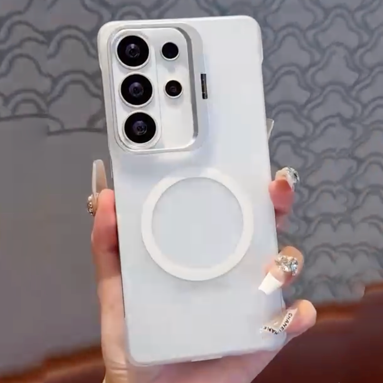 Subtle Frosted Magnetic Bracket Case