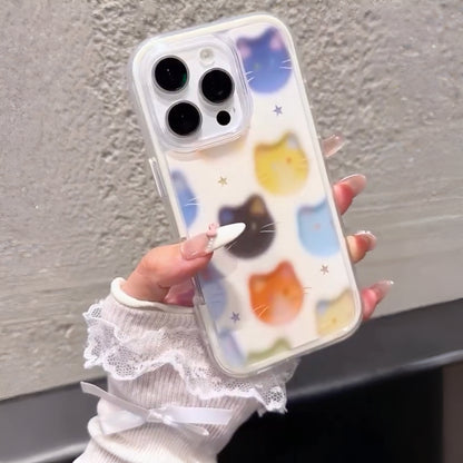 Cute Colorful Cat Design Case