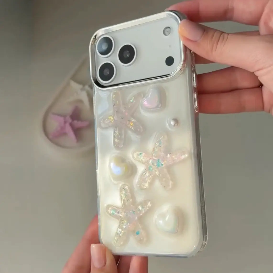 Coastal Pearl Starfish Dream Case