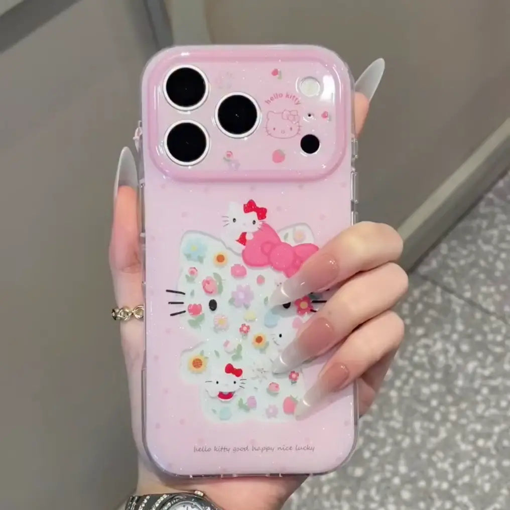 Sweet Blossom Pastel Kitty Case