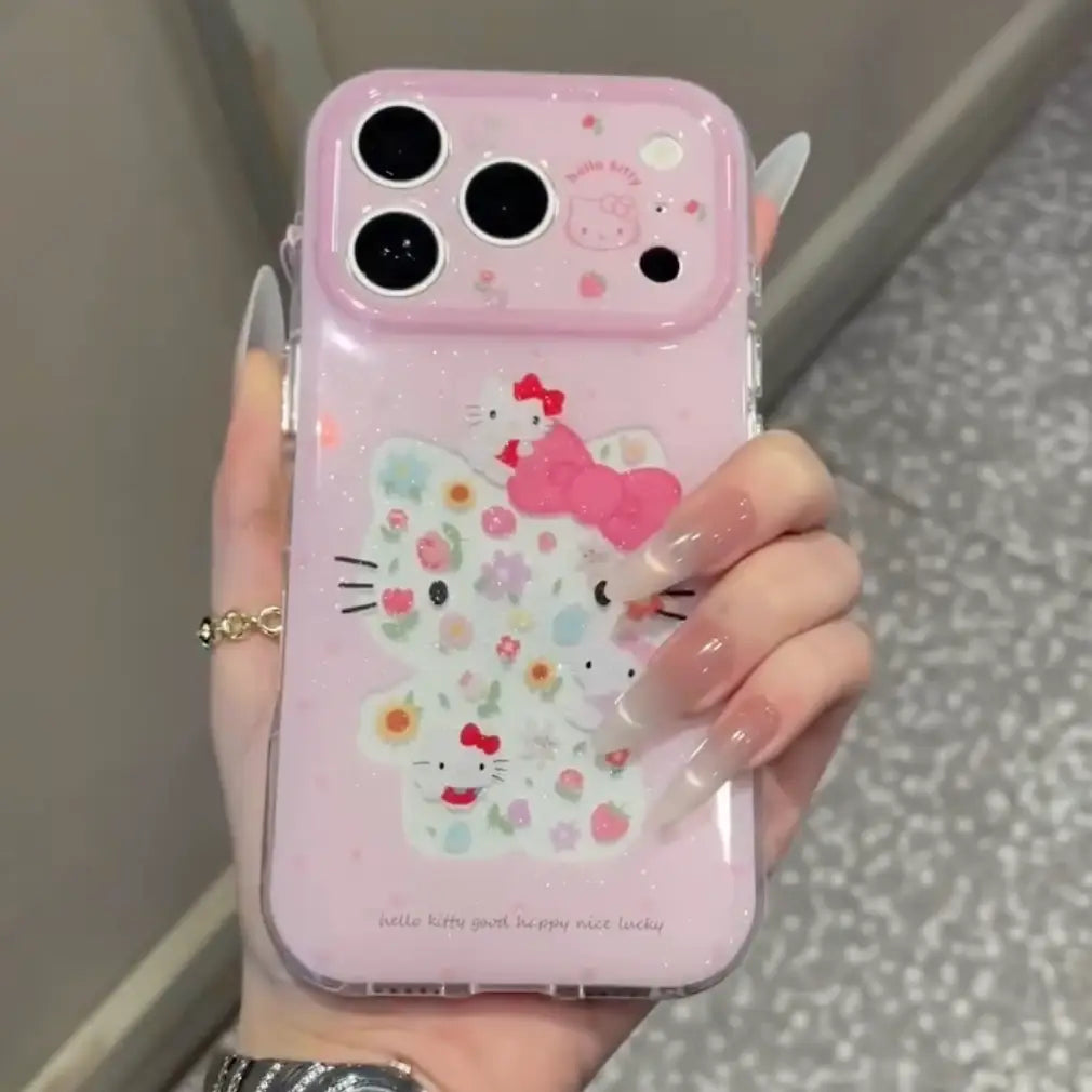 Sweet Blossom Pastel Kitty Case