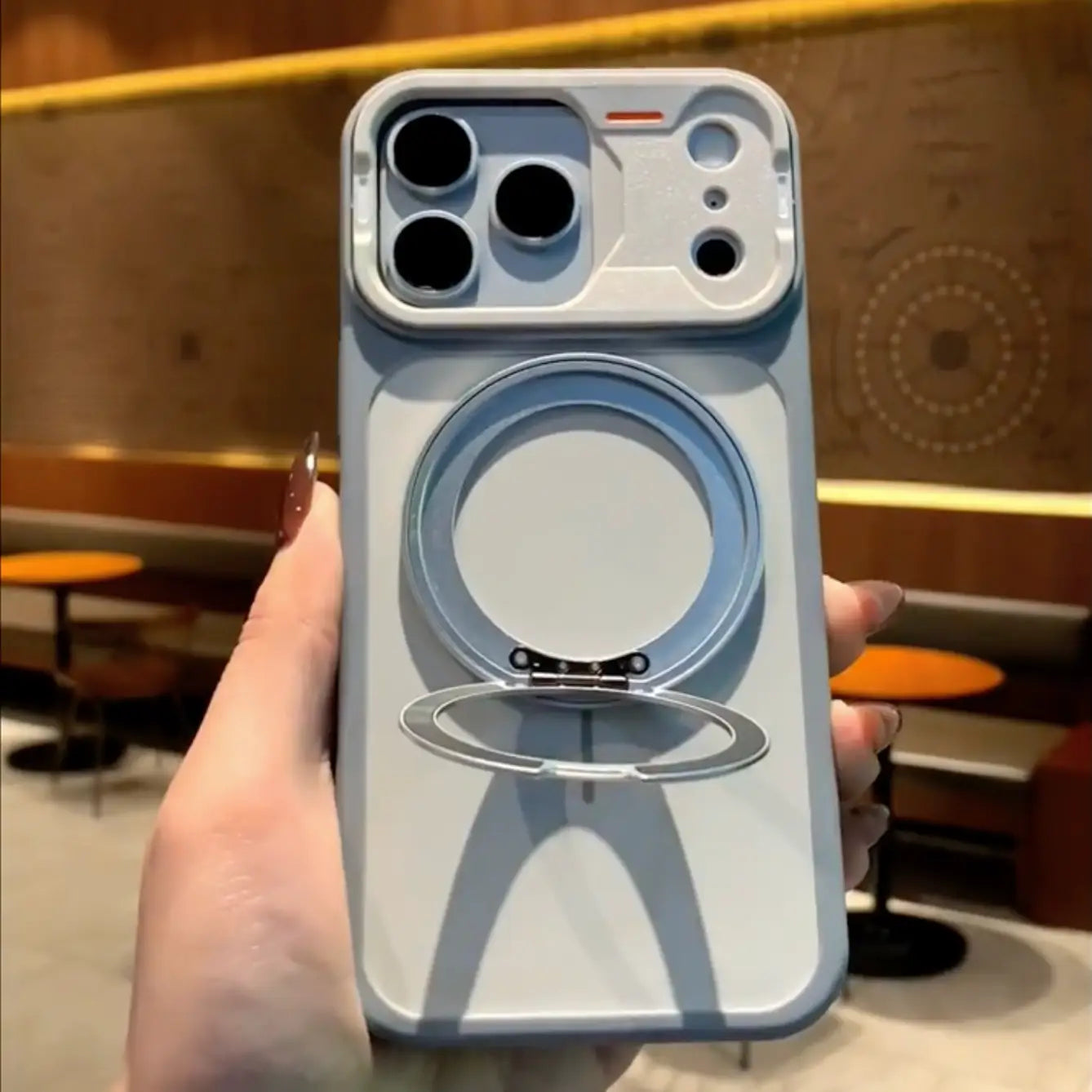 Onyx Fusion Frame Elite Ring MagSafe Case