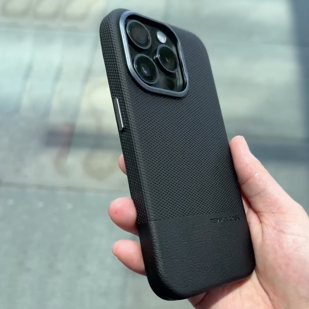 Elegant Midnight Fine Leather Case - iPhone