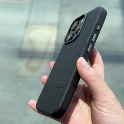 Elegant Midnight Fine Leather Case - iPhone