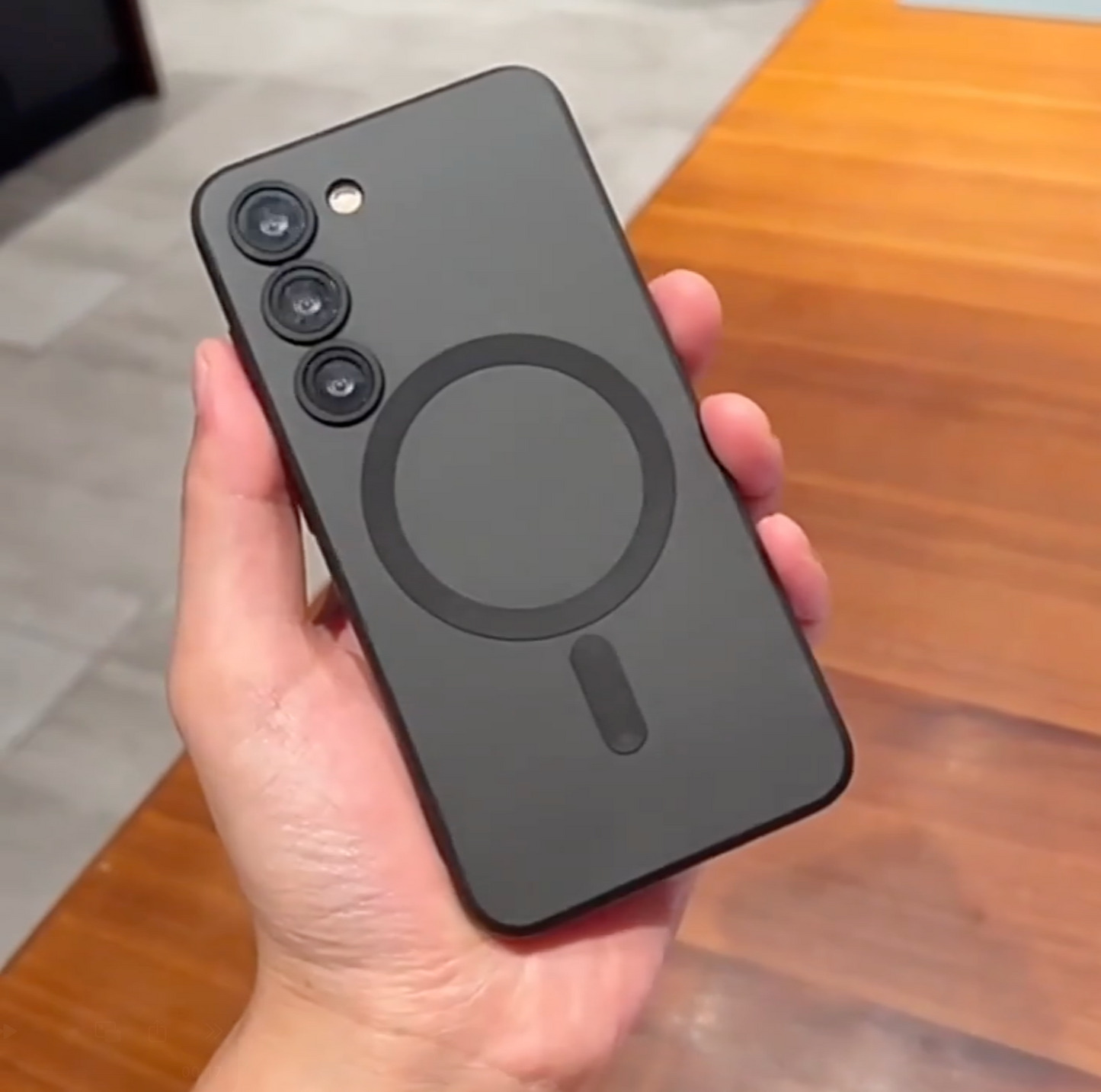Luxury Matte Magnetic Case-Samsung