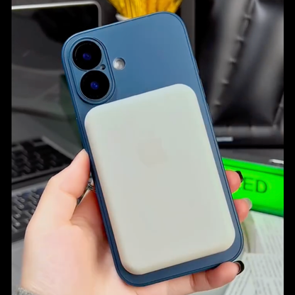 Frosted Shield Magnetic Logo Cut Case - iPhone