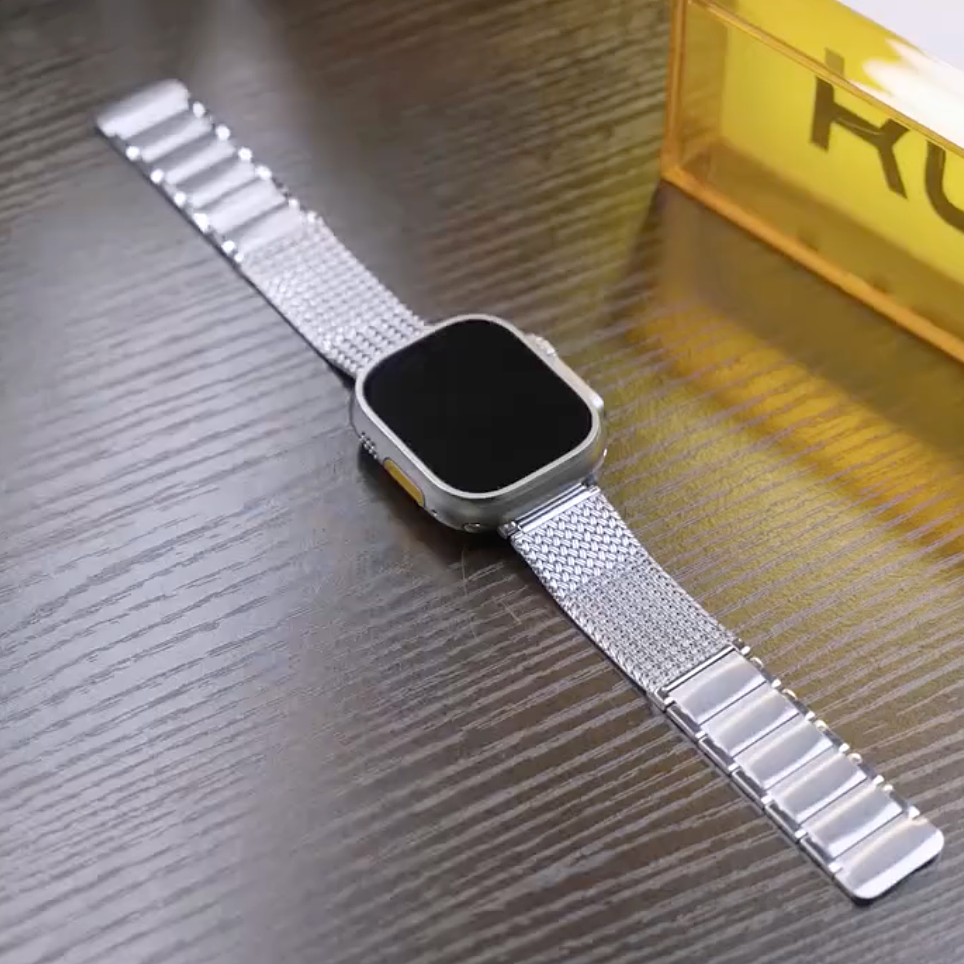 Luxury Steel Magnet Clasp Strap for iWatch
