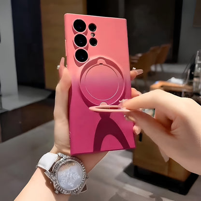 Rosy Candy Gradient Stand Case