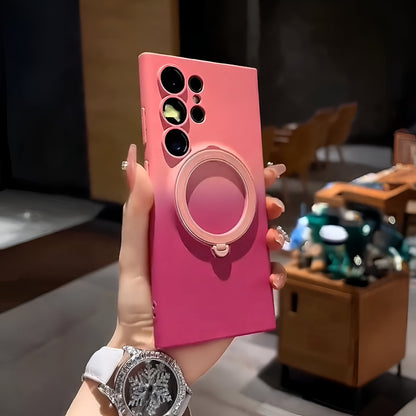 Rosy Candy Gradient Stand Case