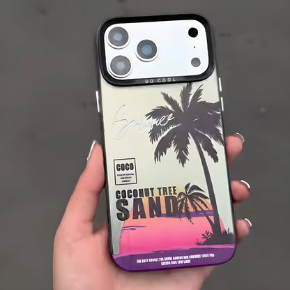 Coconut Tree Sunset Case