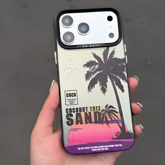 Coconut Tree Sunset Case
