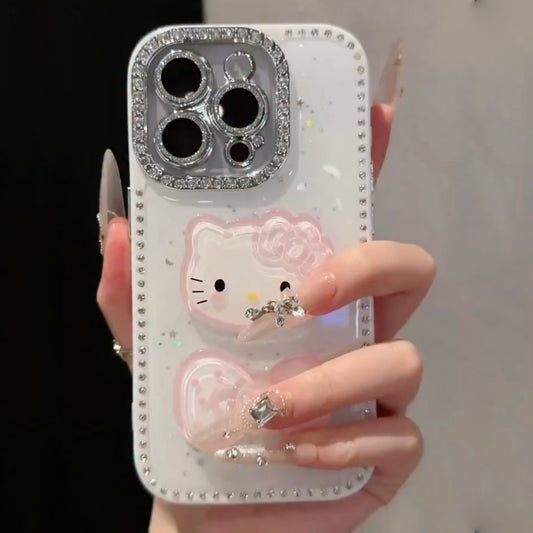 Crystal Kitty Glam Case
