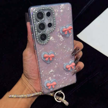Heart Ribbon Glow Case