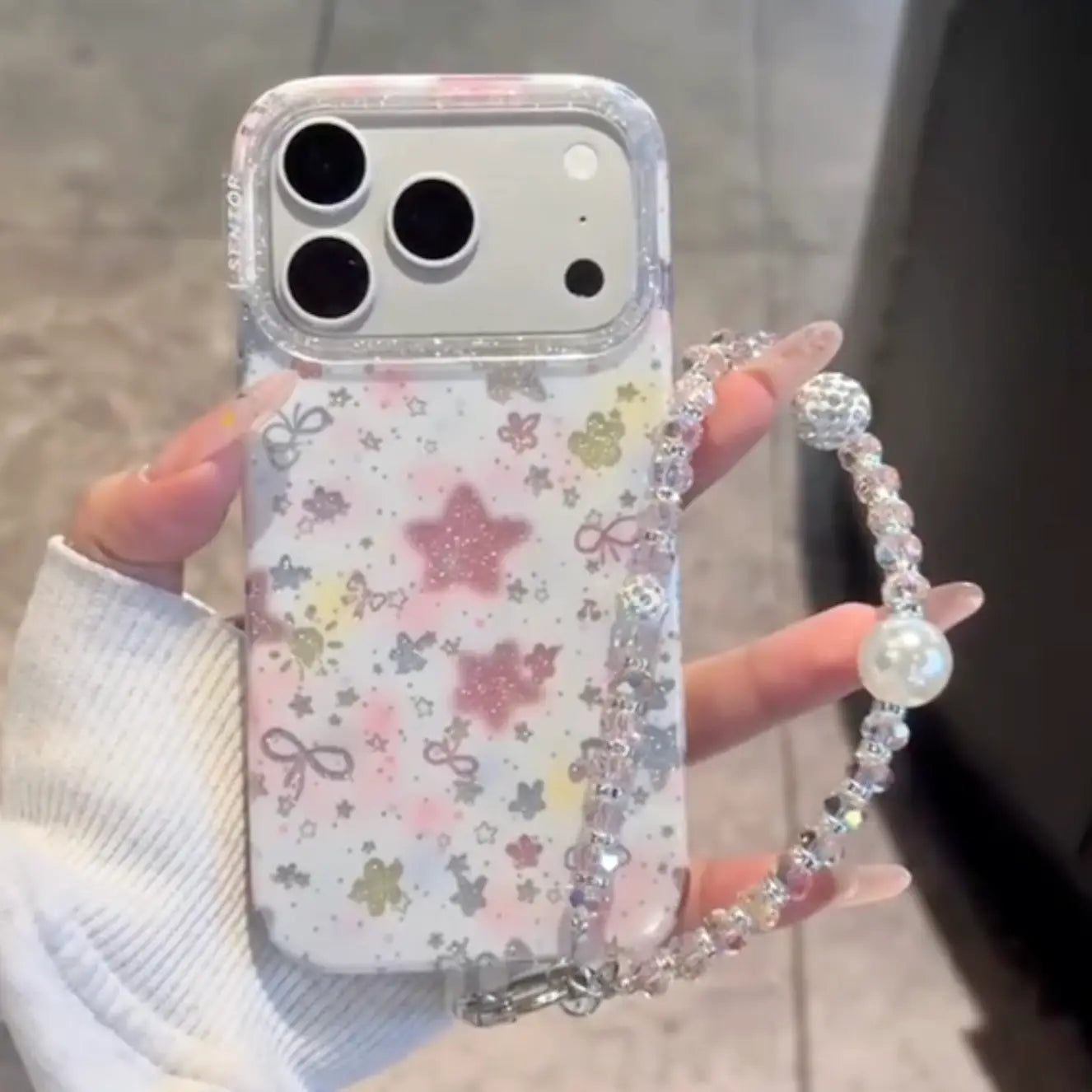 Soft Glitter Candy Aesthetic Case