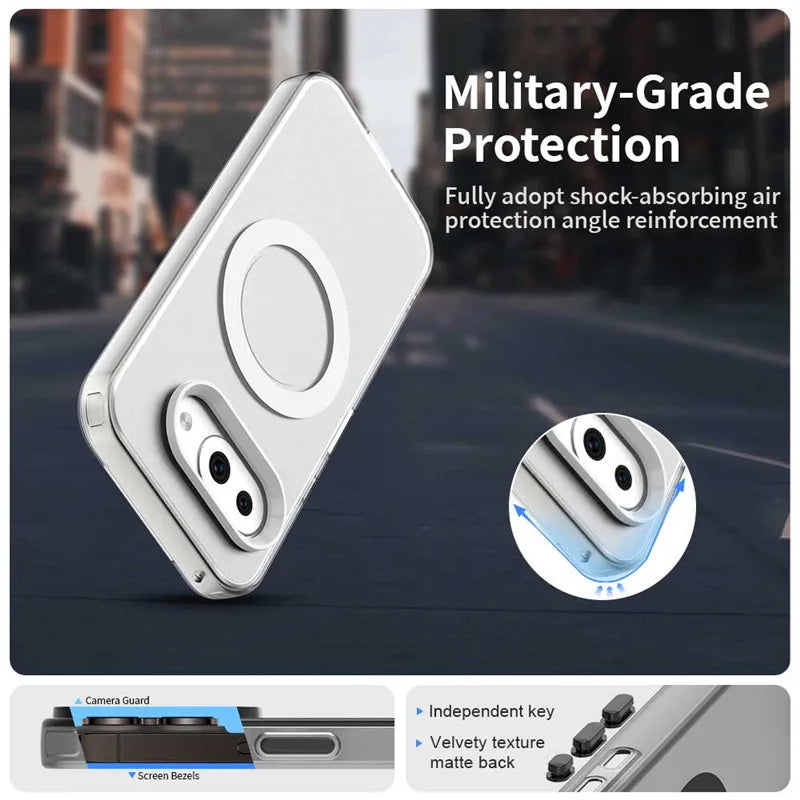 Reinforced Matte Magnetic Defense Case - Google