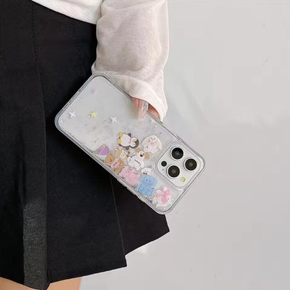 Glitter Pastel Pop Phone Cases