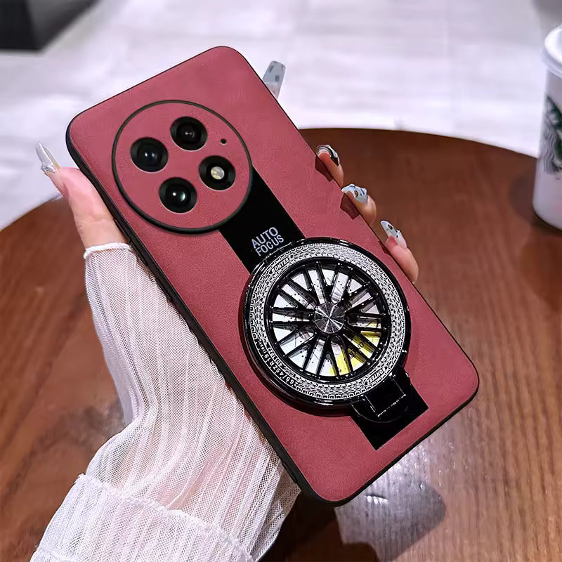 Elite Ring Premium Guard Leather Case - OnePlus