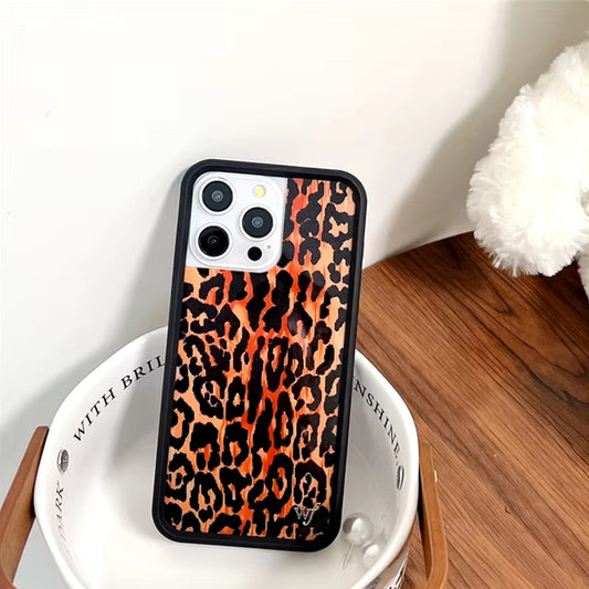 Fierce Leopard Glam Charm Case