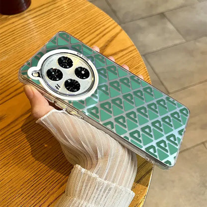 Hollow Laser Cut Triangle Grid Case - OnePlus