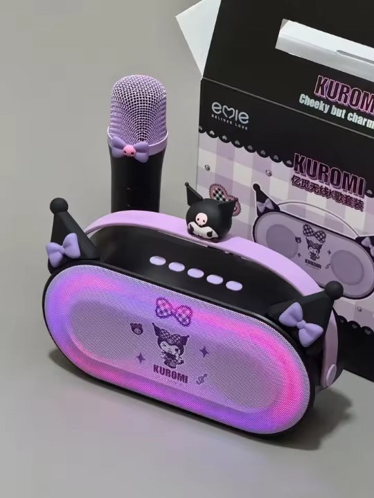 Kuromi Wireless Karaoke Speaker And Microphone
