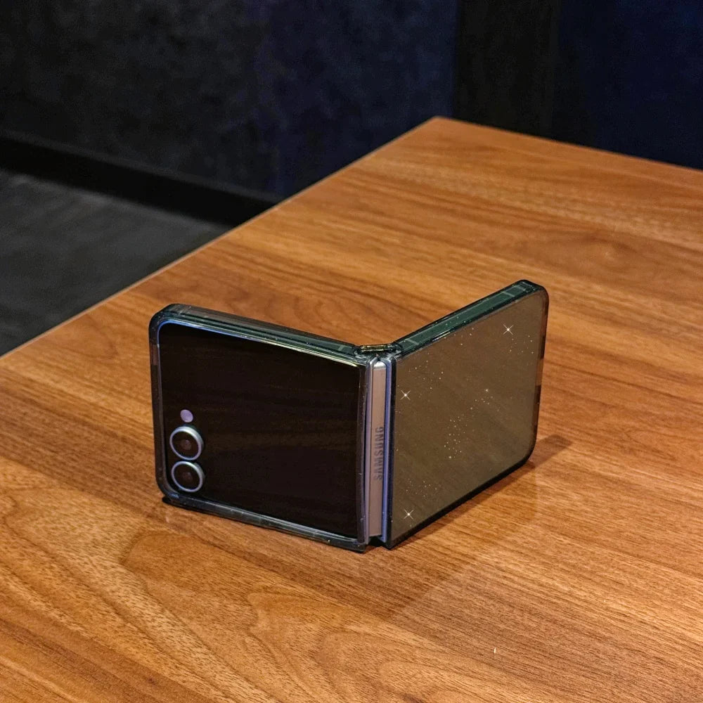 Galaxy Z Flip Series Cosmic Stardust Gleam Case
