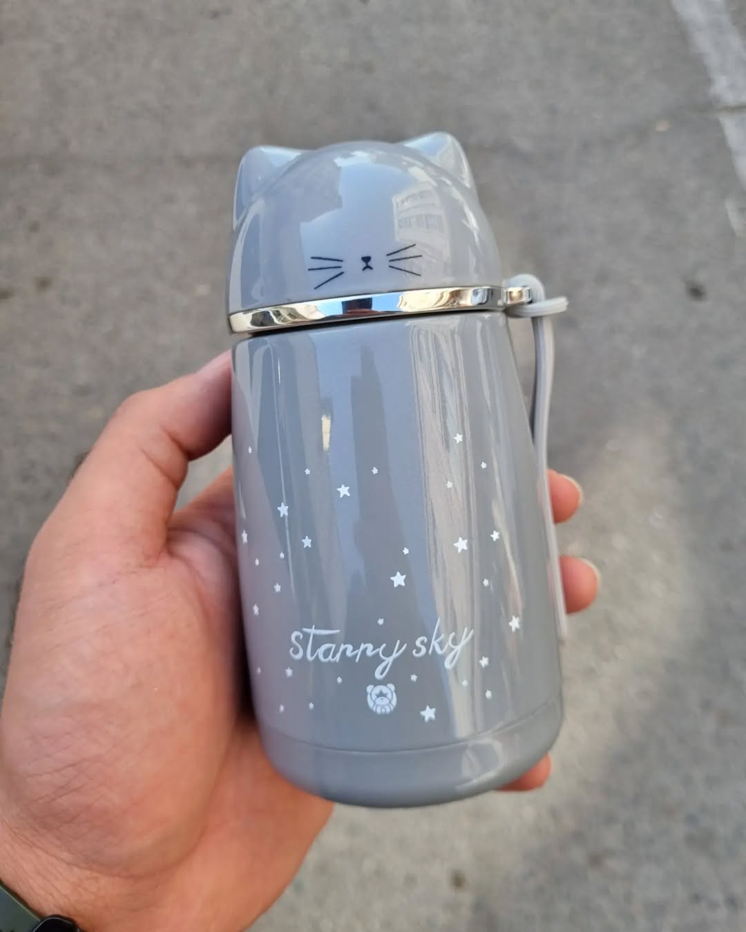 Charming Adorable Kitty Cat Tumbler