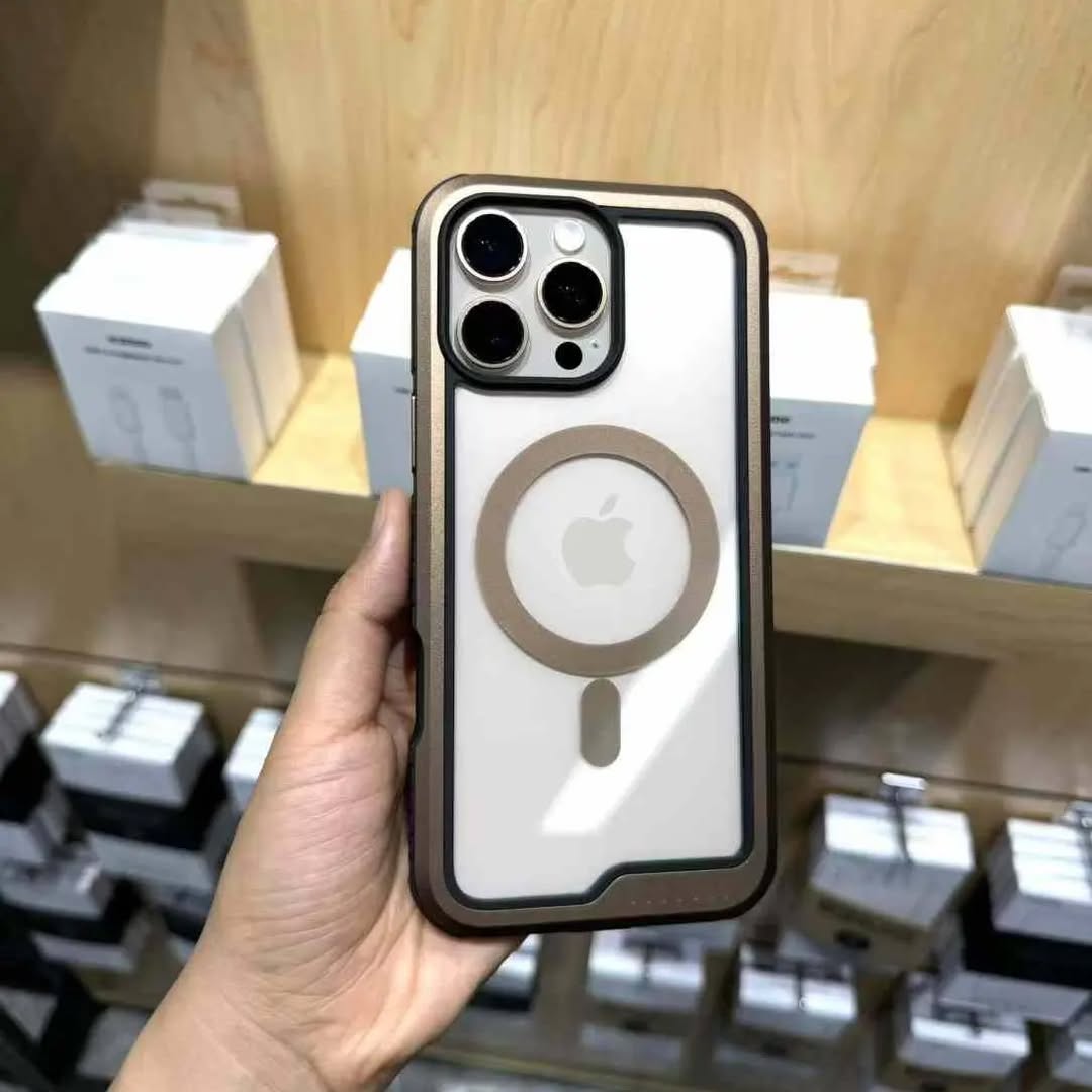 Futuristic Glow Shield MagSafe Case- iPhone