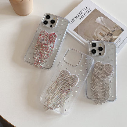 Luxe Crystal Bow Stand Phone Case