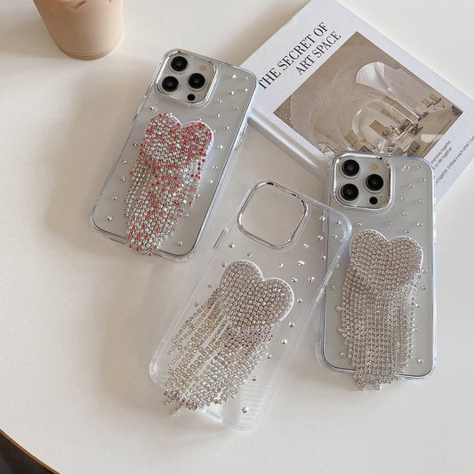 Luxe Crystal Bow Stand Phone Case