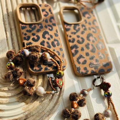 Exotic Leopard Charm Phone Case