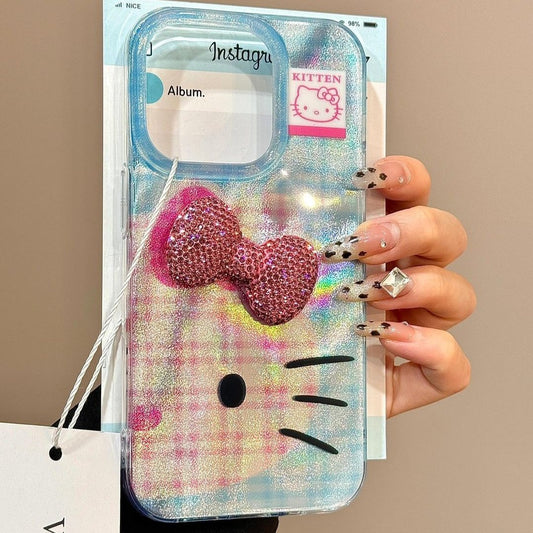 Glitter Kitty Glam Phone Case