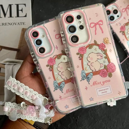 Blossom Bunny Charm Case - Samsung