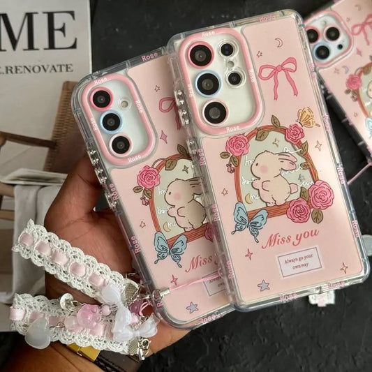 Blossom Bunny Charm Case - Samsung