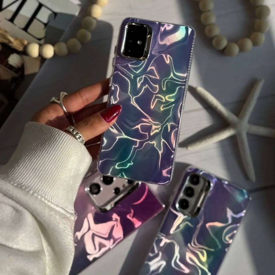 Dazzling Prism Light Gradient Case- Samsung