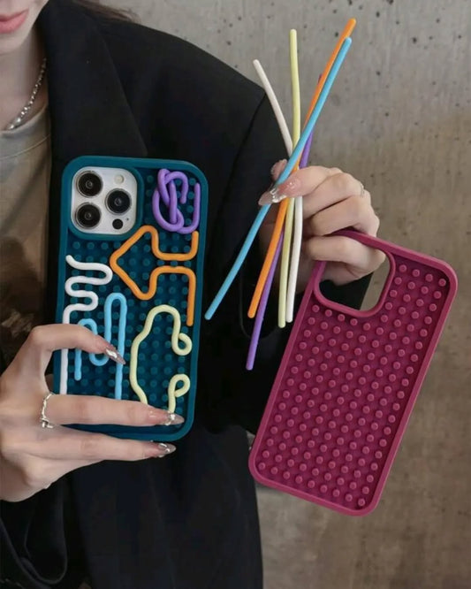 Interactive Silicone Maze Phone Case