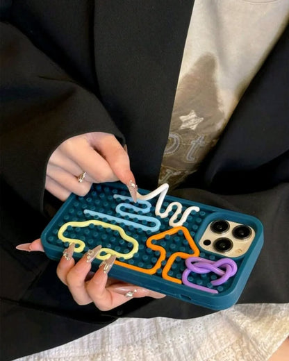 Interactive Silicone Maze Phone Case