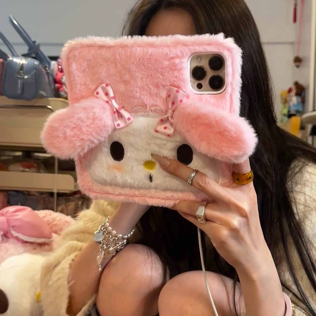 My Melody Fluffy Phone Case