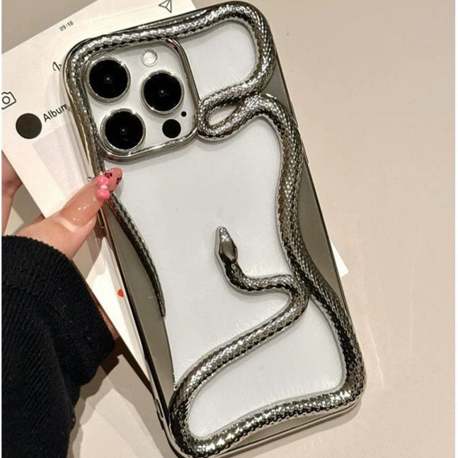 Luxury Viper Design Armor Case - iPhone