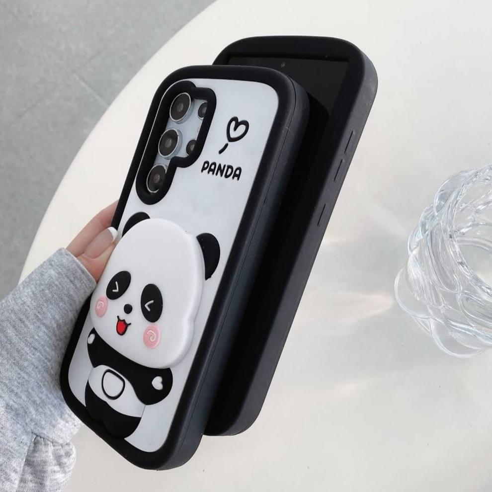 Mirror Head Panda Case - Samsung