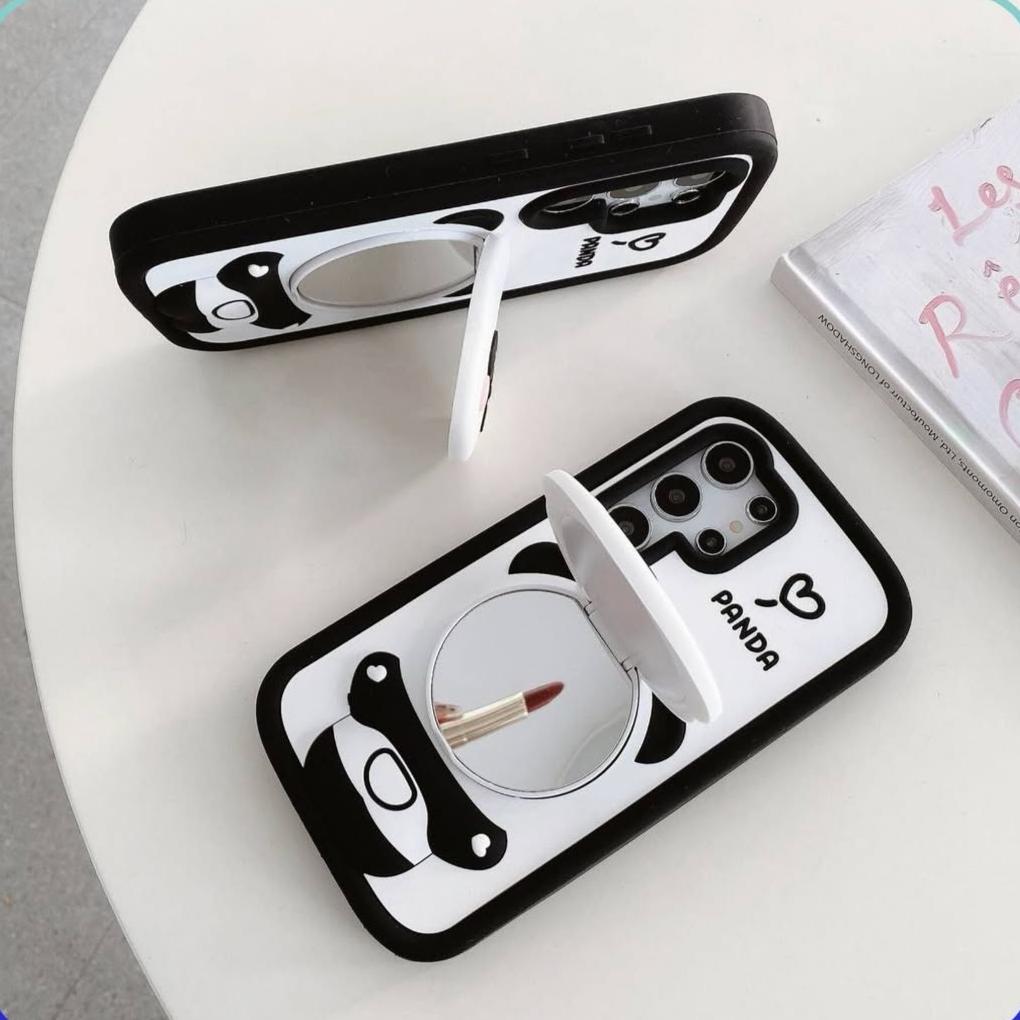 Mirror Head Panda Case - Samsung