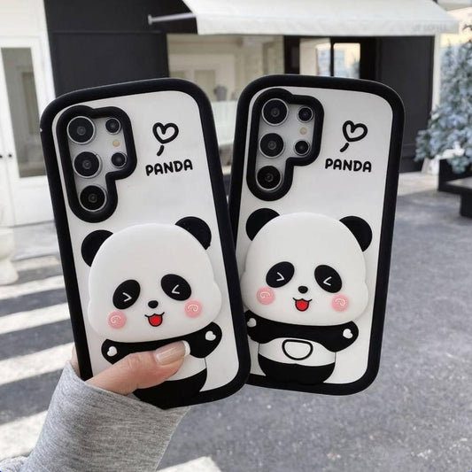 Mirror Head Panda Case - Samsung