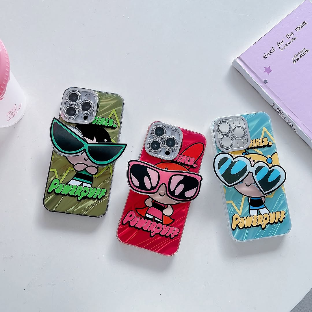 PowerPuff Sunglass Holder Case