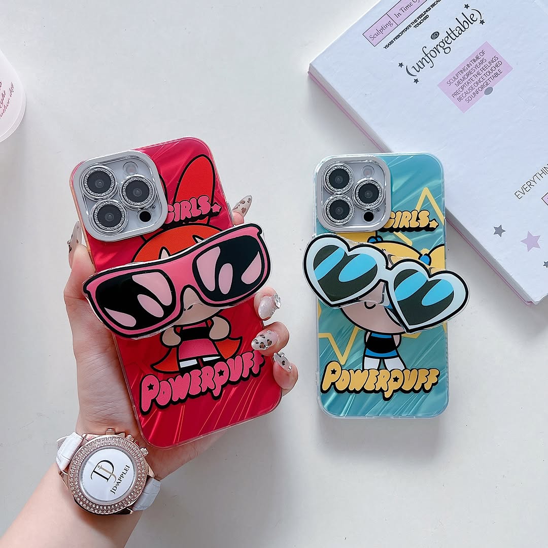 PowerPuff Sunglass Holder Case