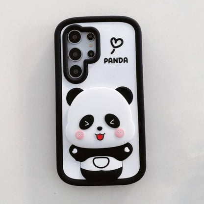 Mirror Head Panda Case - Samsung