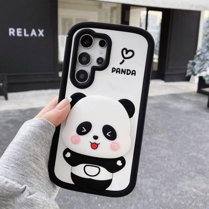 Mirror Head Panda Case - Samsung