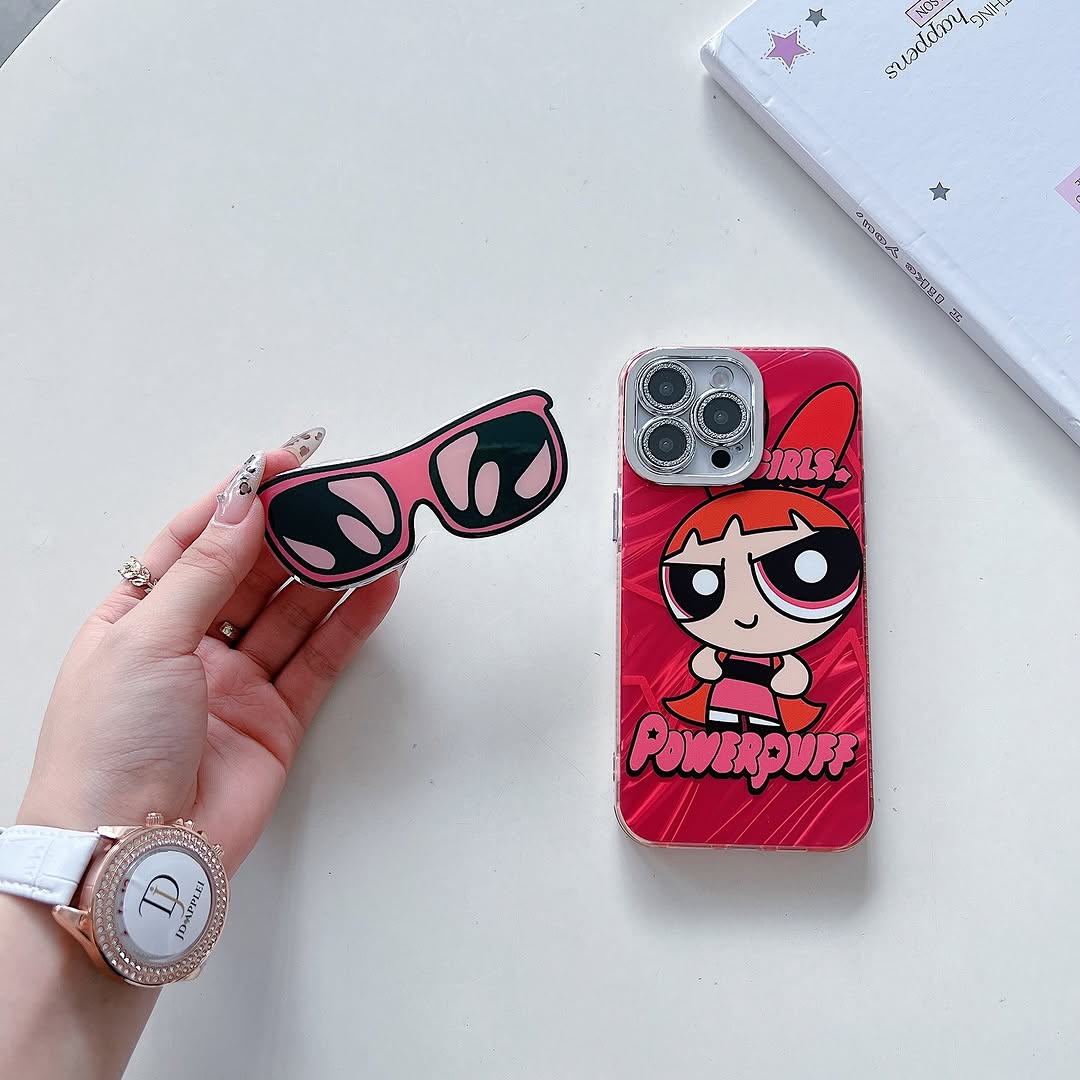 PowerPuff Sunglass Holder Case